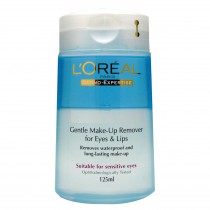 L'Oreal DERMO-EXPERTISE GENTLE EYE MAKE UP REMOVER FOR EYES & LIPS