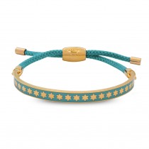 BRATARA HALCYON DAYS STAR TURQ & GOLD