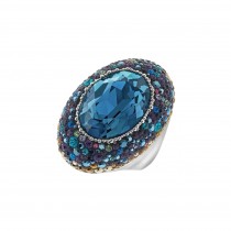 Swarovski BLUE RING D55