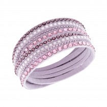 Bratara Swarovski Slake Pink Deluxe	